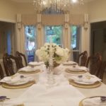 Dining Window Treatment